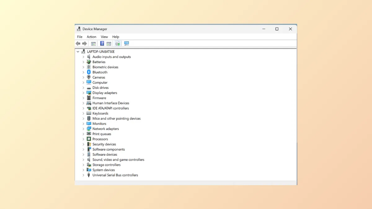 Fix Device Manager Crashing or Not Opening on Windows 11