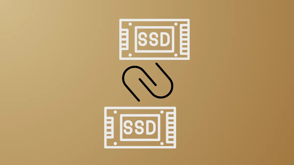 Merge Two Different SSDs on Windows 11