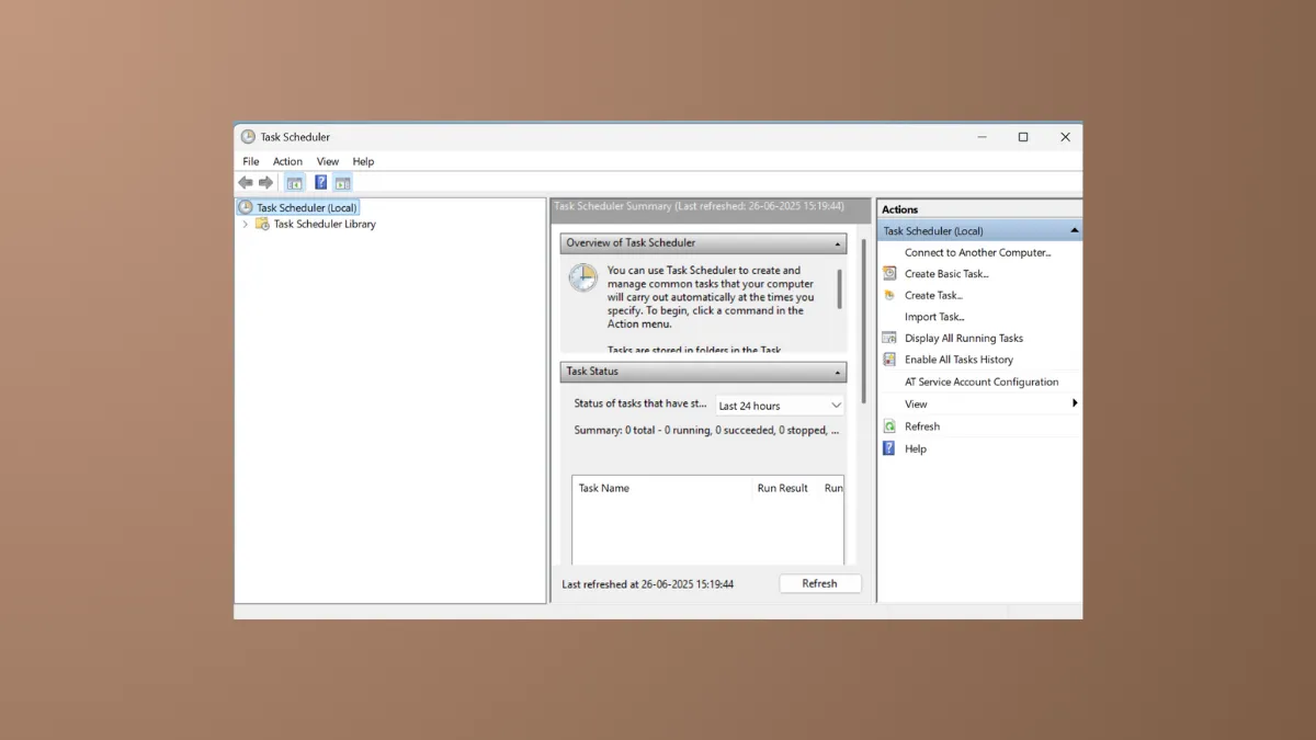 Fix Task Scheduler Not Running or Starting Programs in Windows 11