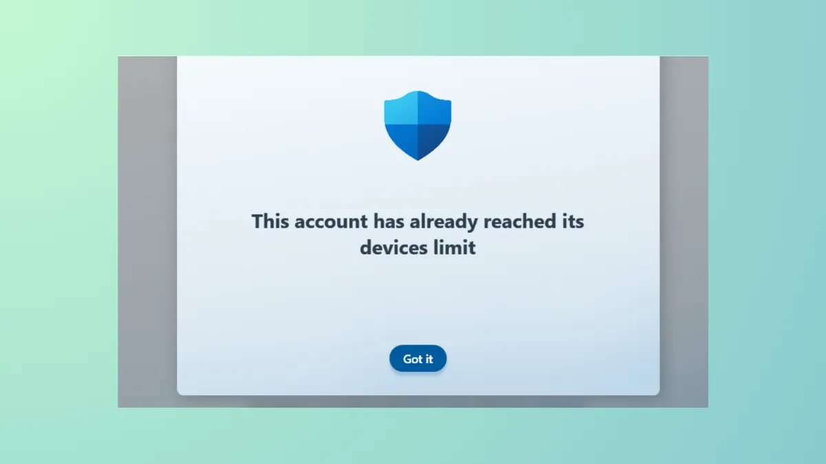 Fix Device Limit Reached for Microsoft Store in Windows 11