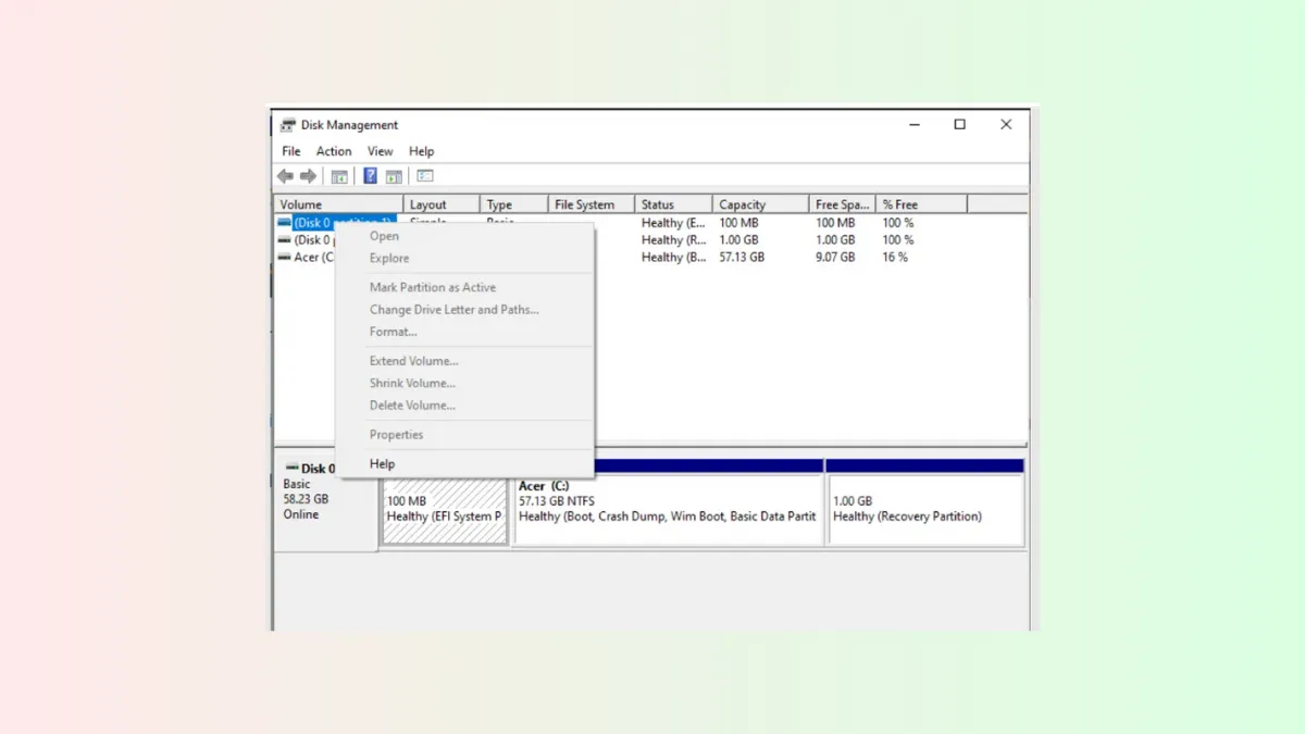 How to Fix Greyed Out Options in Disk Management on Windows 11