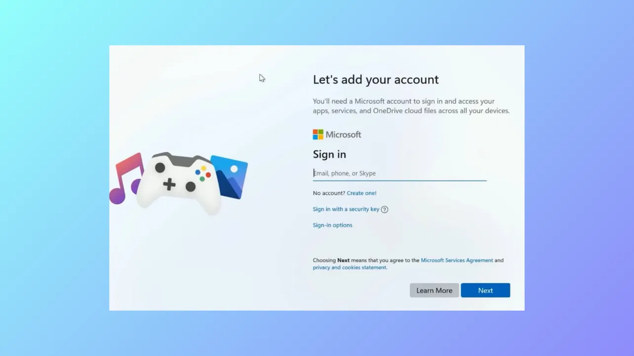 How to Fix Tiny11 Stuck on Let's Add Your Microsoft Account