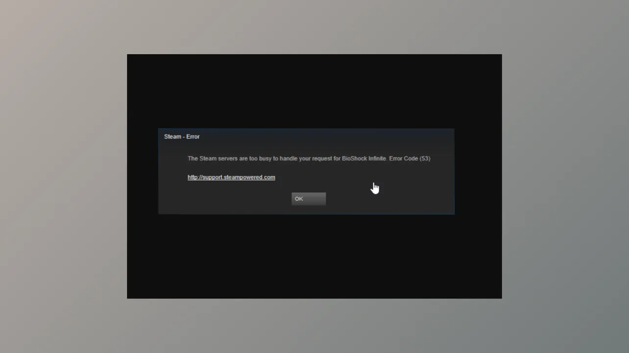 How to Fix Steam Error Code 53
