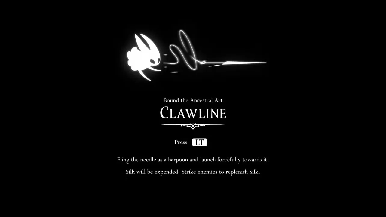 Hollow Knight: Silksong — How to Get Clawline (Harpoon) Skill and Use it