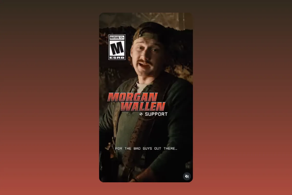 Morgan Wallen teases Battlefield 6 live-action trailer ahead of launch