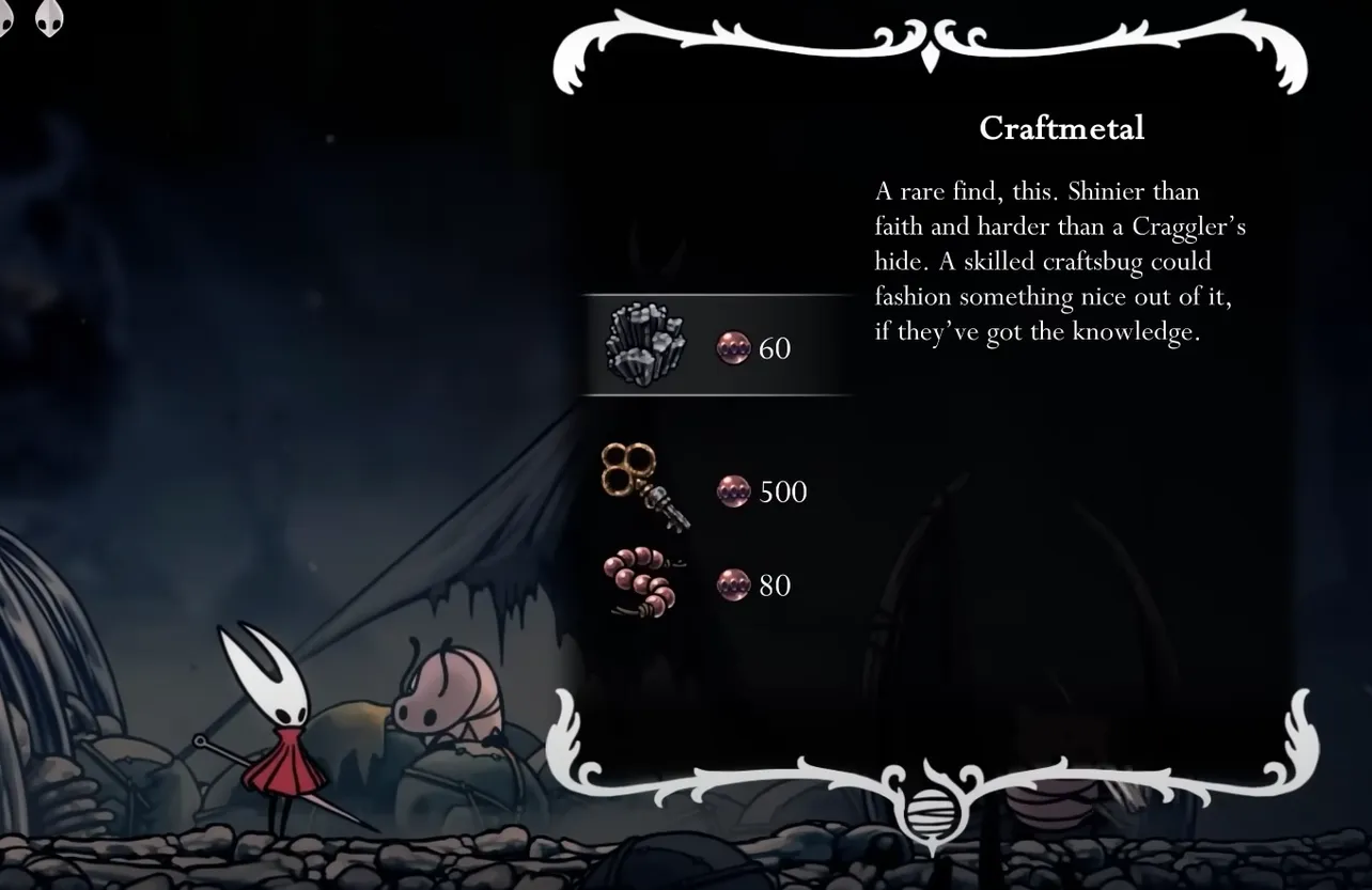 Hollow Knight: Silksong Craftmetal — locations and smart uses