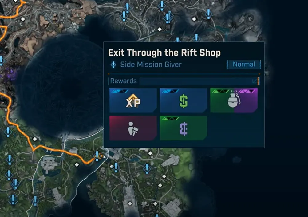 Exit Through the Rift Shop (Borderlands 4) — Clear the secret side mission with these steps