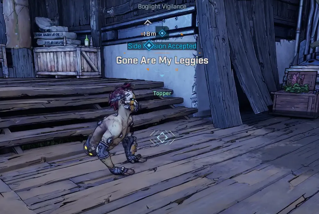 Borderlands 4 — Gone Are My Leggies side mission walkthrough
