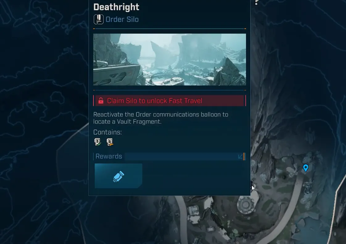 Borderlands 4 — How to unlock the Deathright Silo fast travel