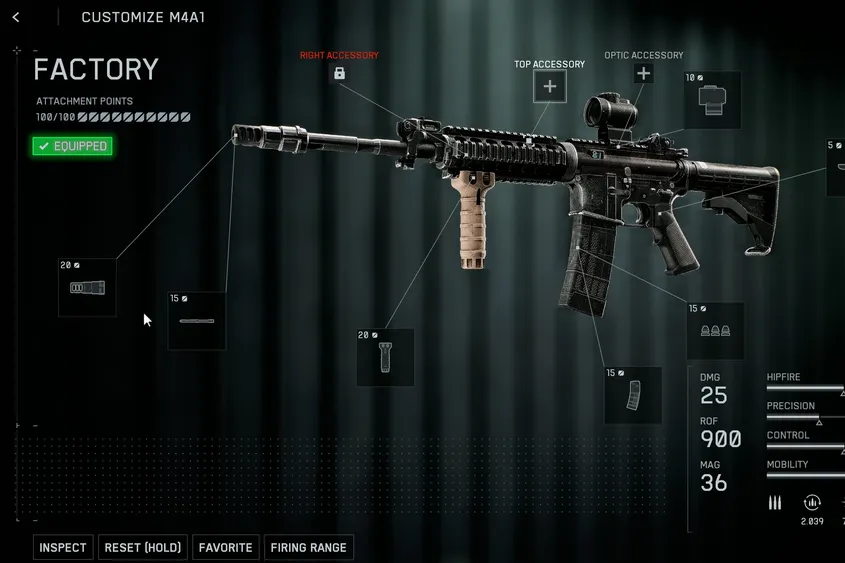 Battlefield 6 M4A1 loadouts — proven close‑ and mid‑range builds