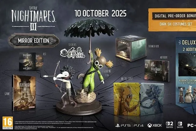 Little Nightmares III collector’s editions — what’s in each box