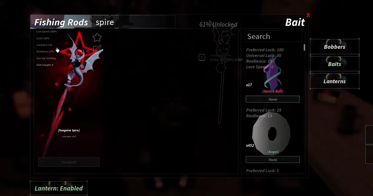 Roblox Fisch Sanguine Spire Rod - Location and What can it do