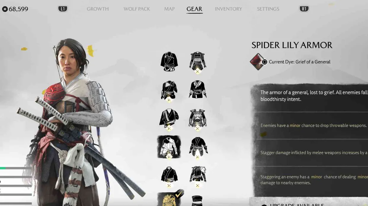 Ghost of Yotei Spider Lily Armor — Myth quest steps and perks
