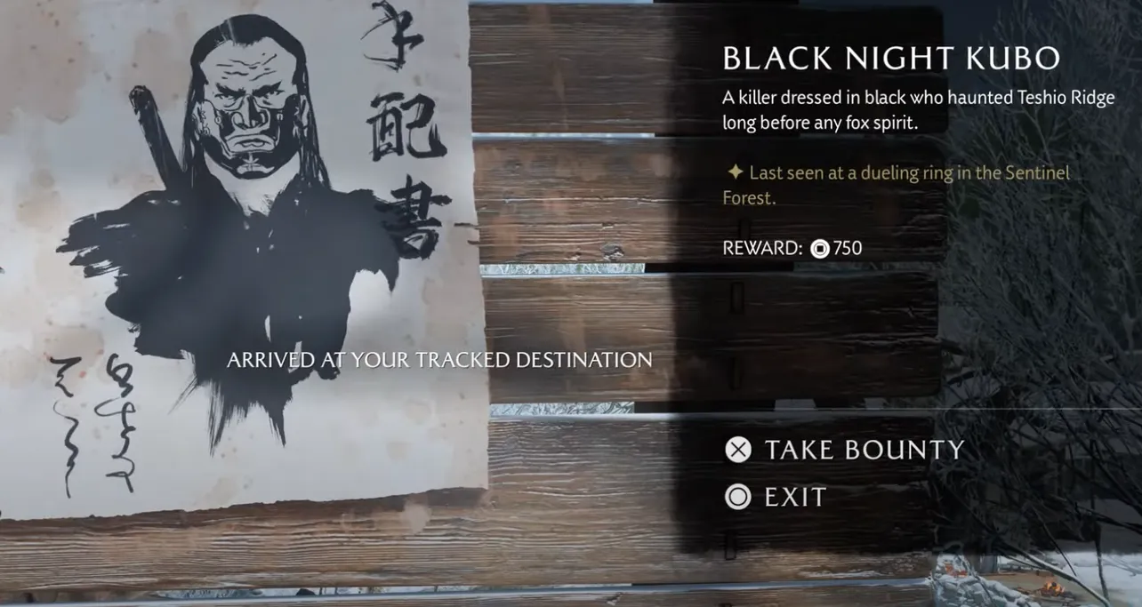 Ghost of Yotei - Where and How to Defeat Black Night Kubo