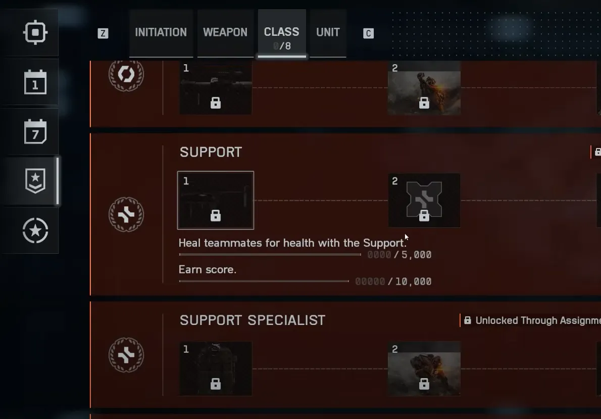 Battlefield 6 Support — Heal 5,000 health and finish Assignment 1