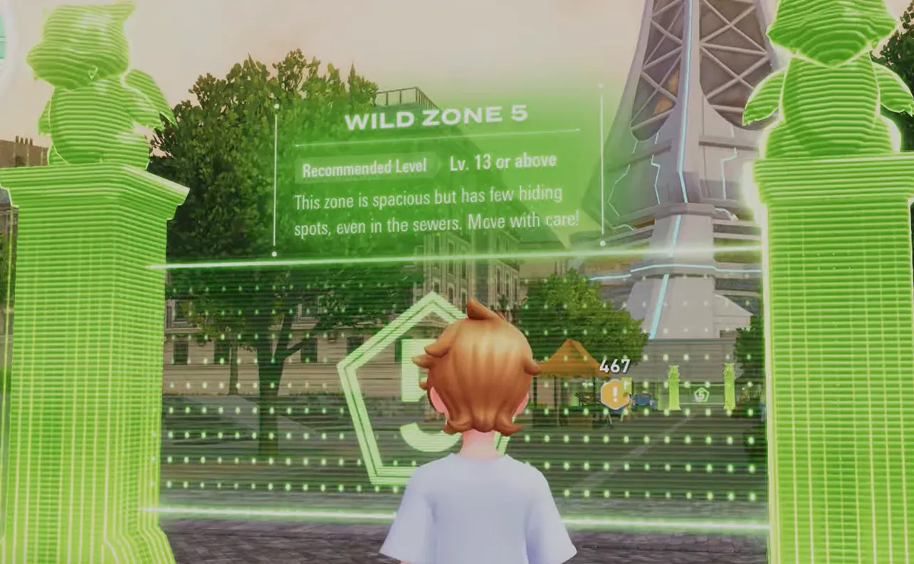 Pokémon Legends: Z-A Wild Zone 5 spawns, alphas, and items