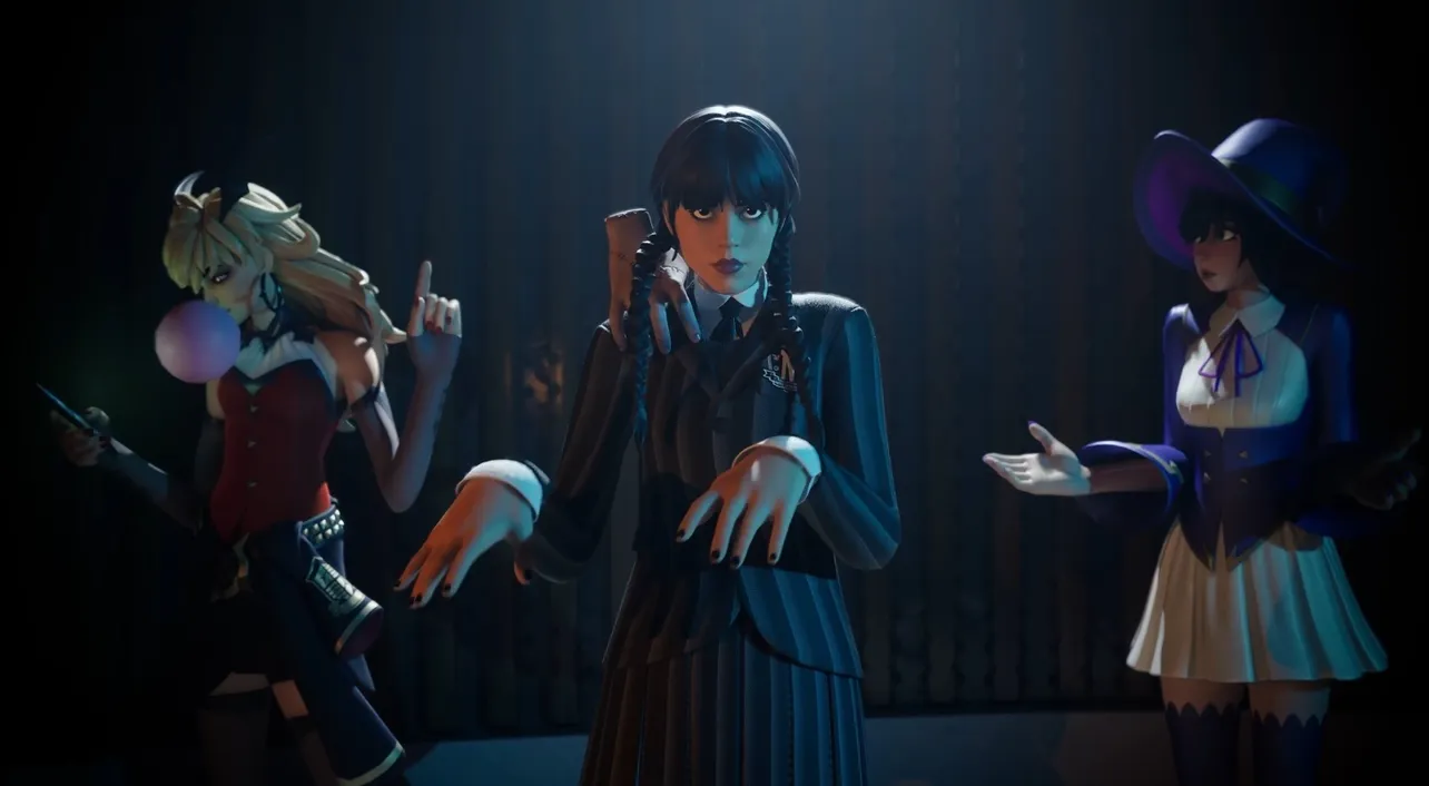 Fortnite Wednesday Addams skin: free unlock via Reload Cup, shop date
