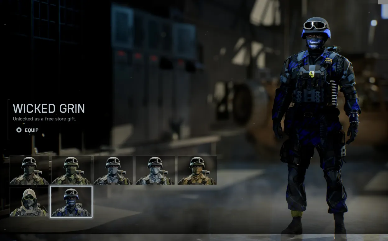 Battlefield 6’s blue ‘Wicked Grin’ skin sparks a backlash