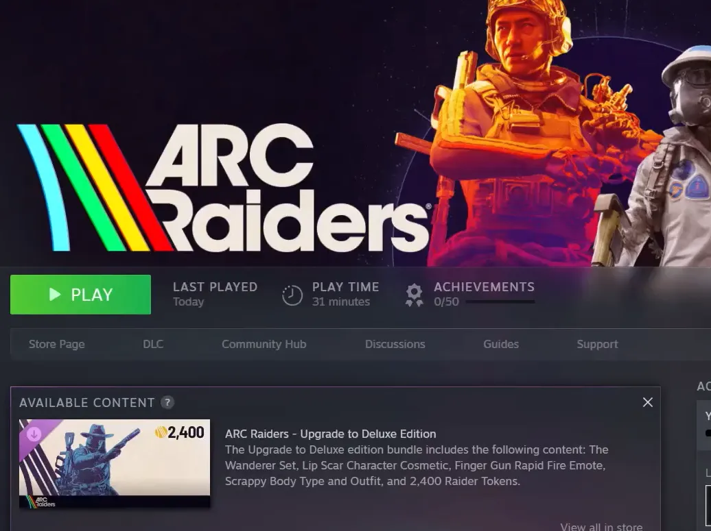 ARC Raiders (PC) — fixes for EXCEPTION_ACCESS_VIOLATION crashes
