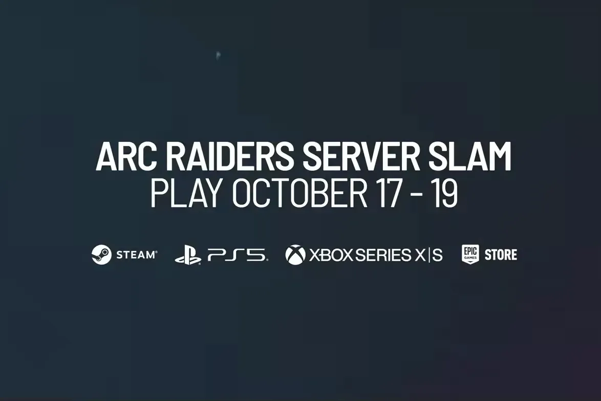 ARC Raiders Server Slam times (Oct 17–19) and access rollout