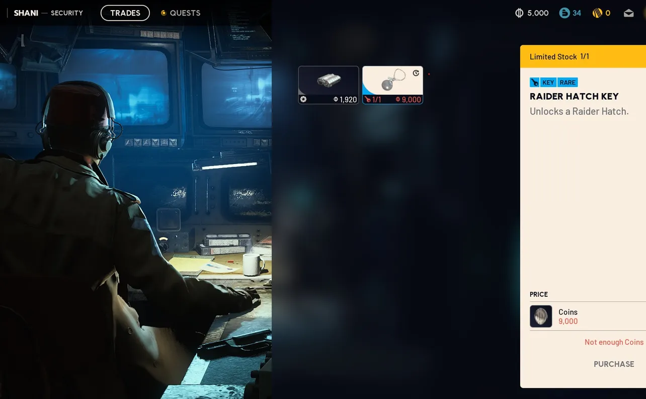 ARC Raiders Raider Hatch Keys — Price, crafting, and extraction steps