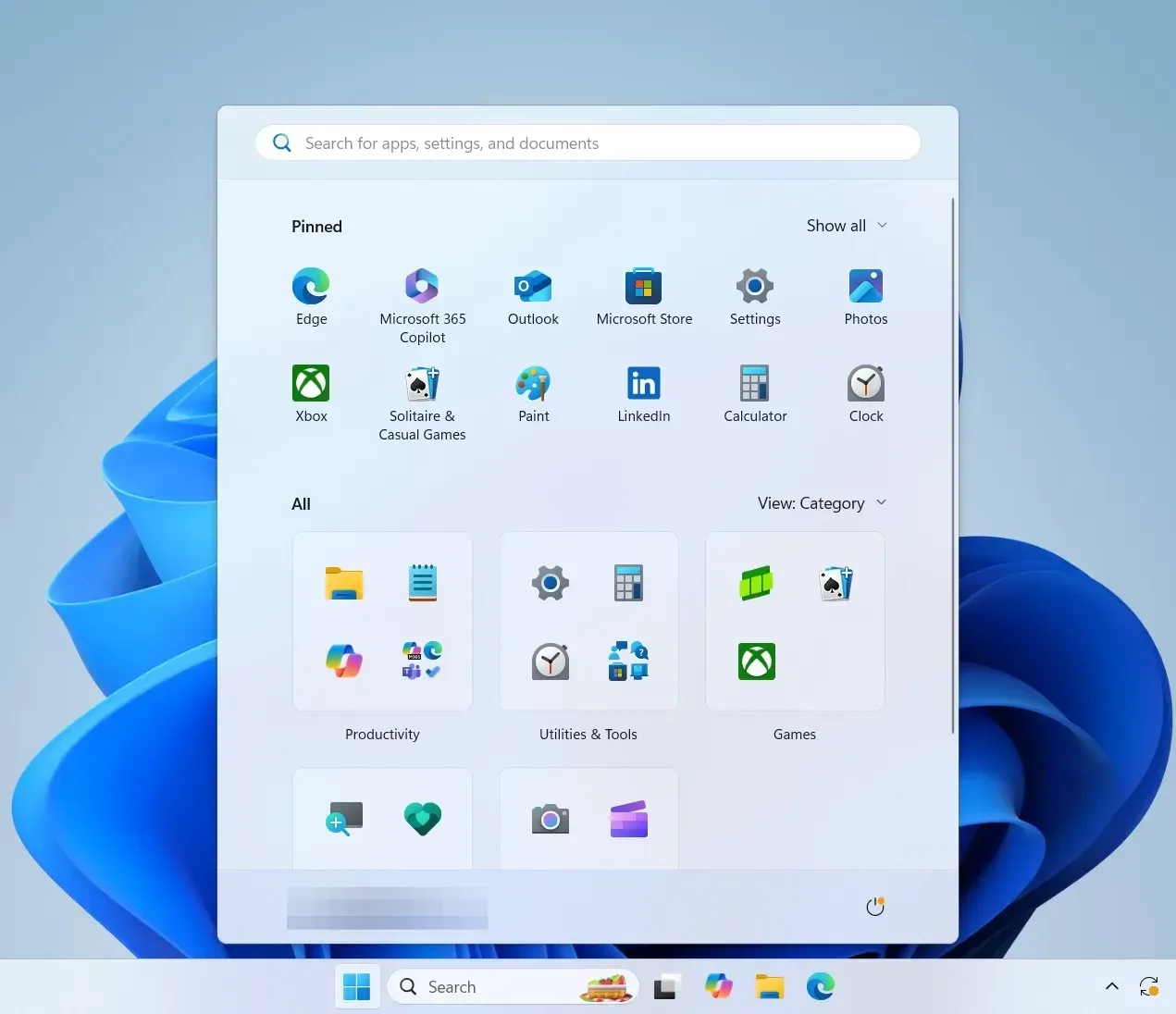 Windows 11 KB5067036 preview — new Start menu and Admin Protection