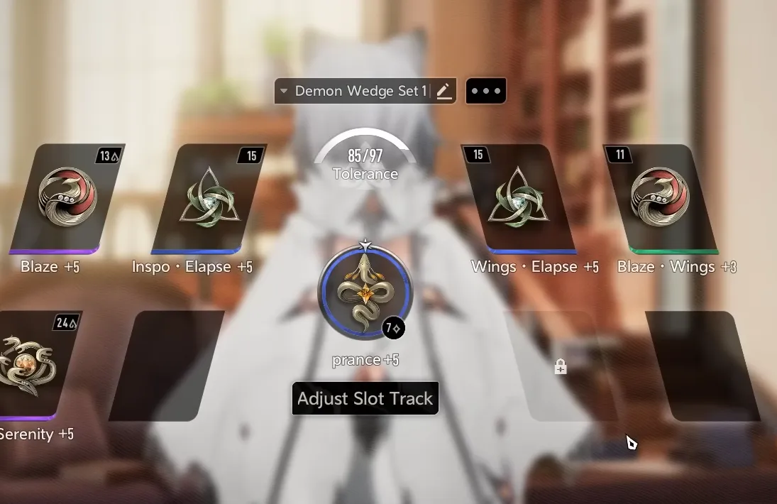 Duet Night Abyss Demon Wedges — farming, upgrades, Tracks