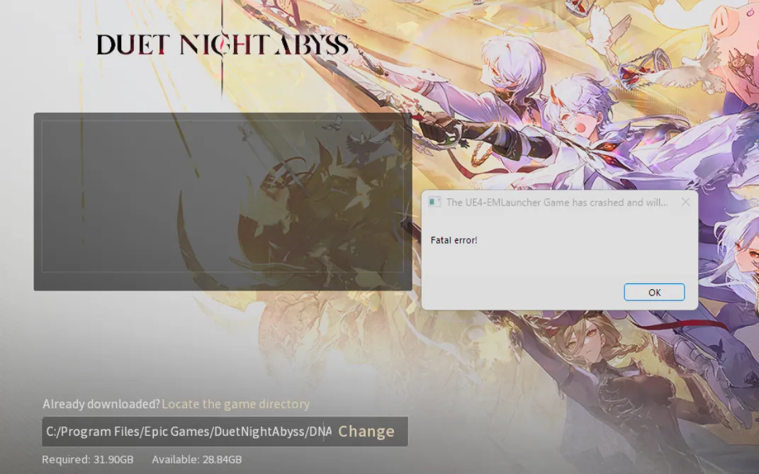 Fix 'State switching failed' in Duet Night Abyss (PC and mobile)