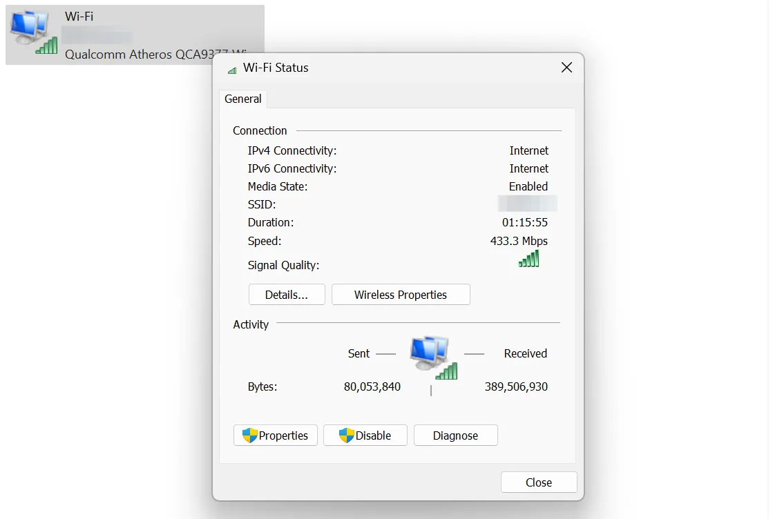 How to View Wi‑Fi Adapter Status and Settings on Windows 11