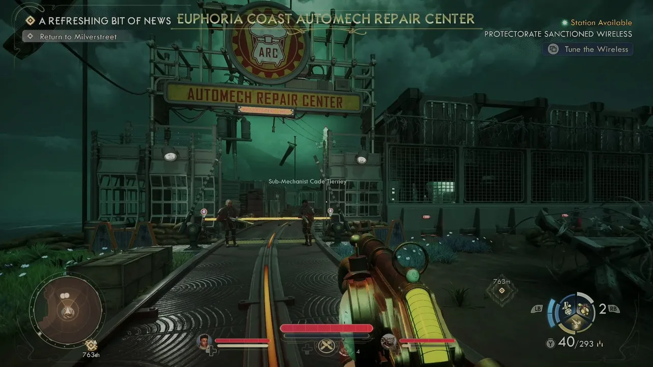 The Outer Worlds 2 Automech Repair Center — access, hazards, and quest outcomes