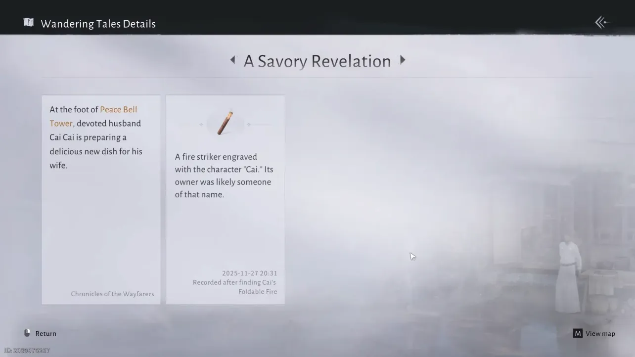 How to complete A Savory Revelation in Where Winds Meet