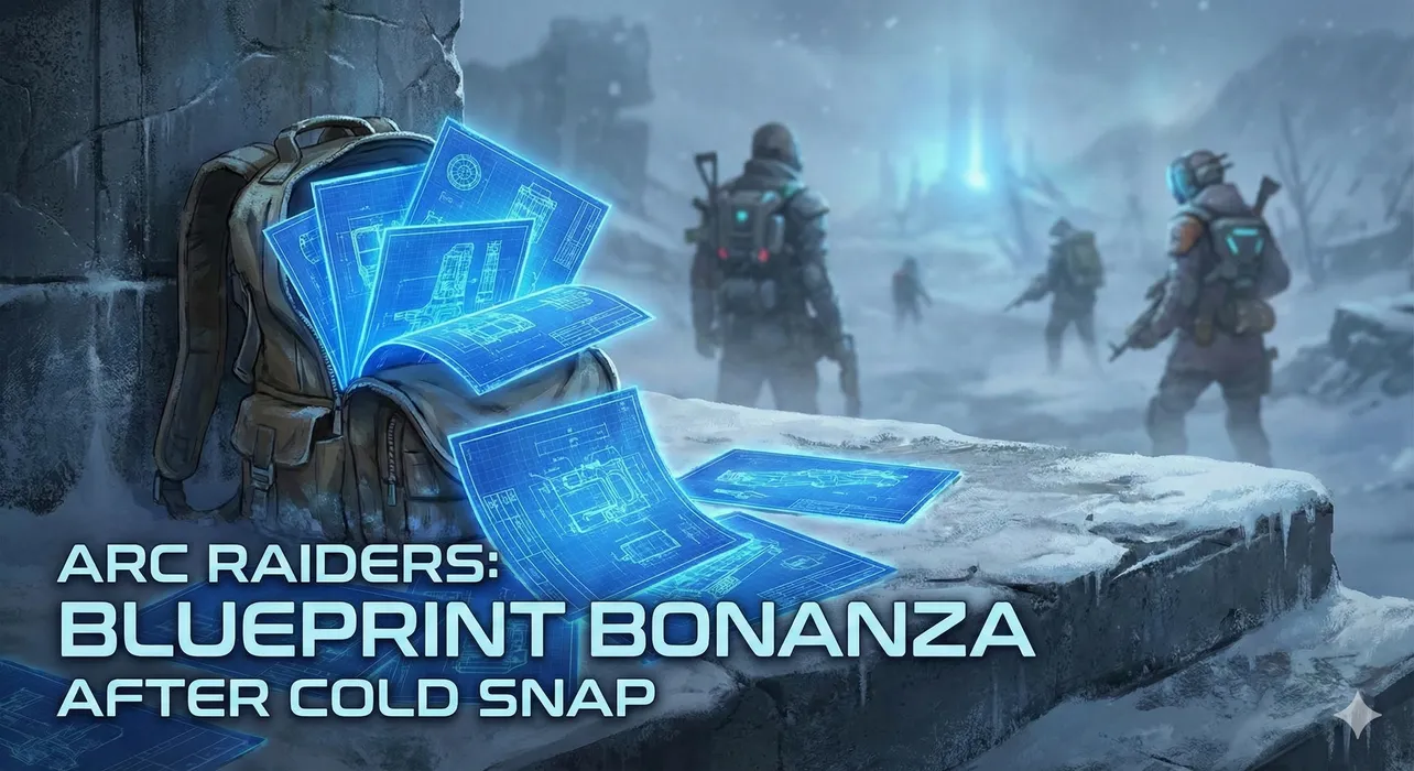 Arc Raiders blueprint drops after Cold Snap: What changed and what it means