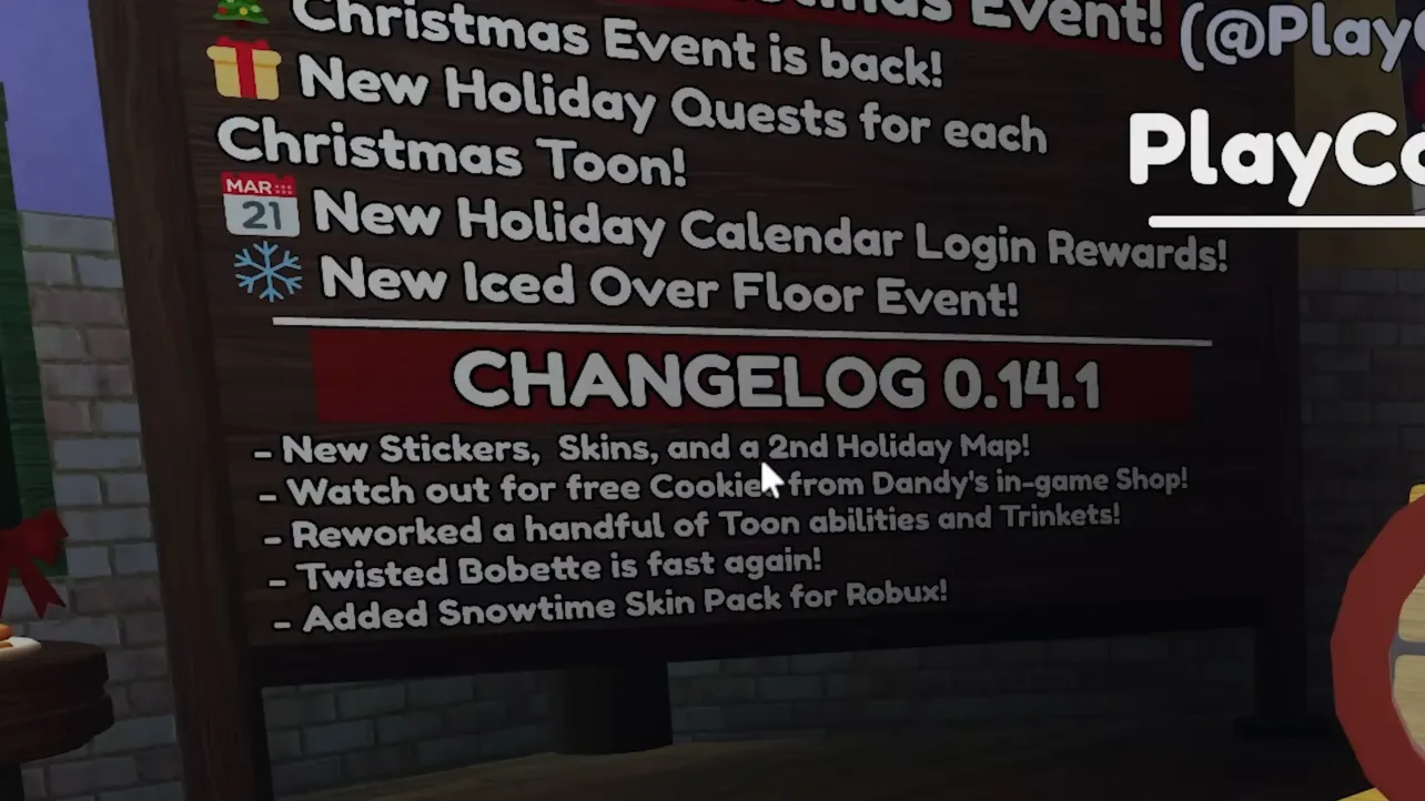 How to Earn Ornaments in Dandy’s World’s Christmas Event