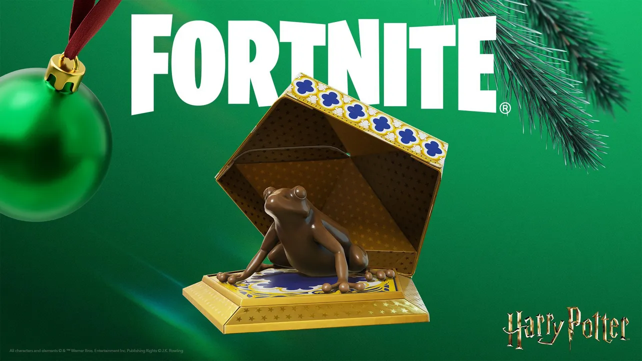 Fortnite’s Chocolate Frog Back Bling is free if you play Hogwarts Legacy