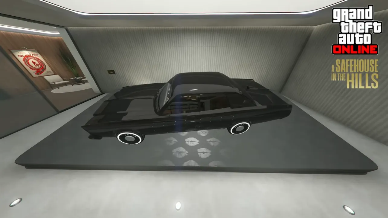 How to Put a Car on the Mansion Podium in GTA Online