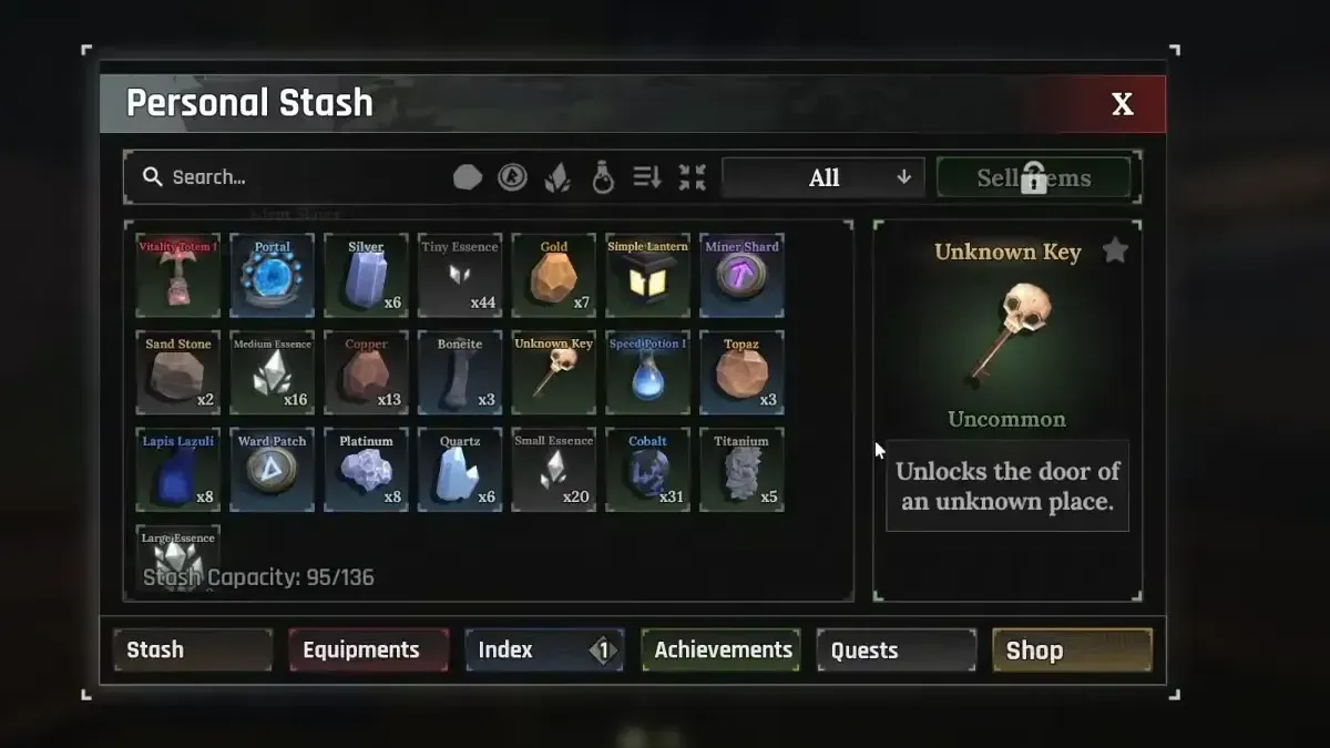 How to Get and Use the Unknown Key in The Forge