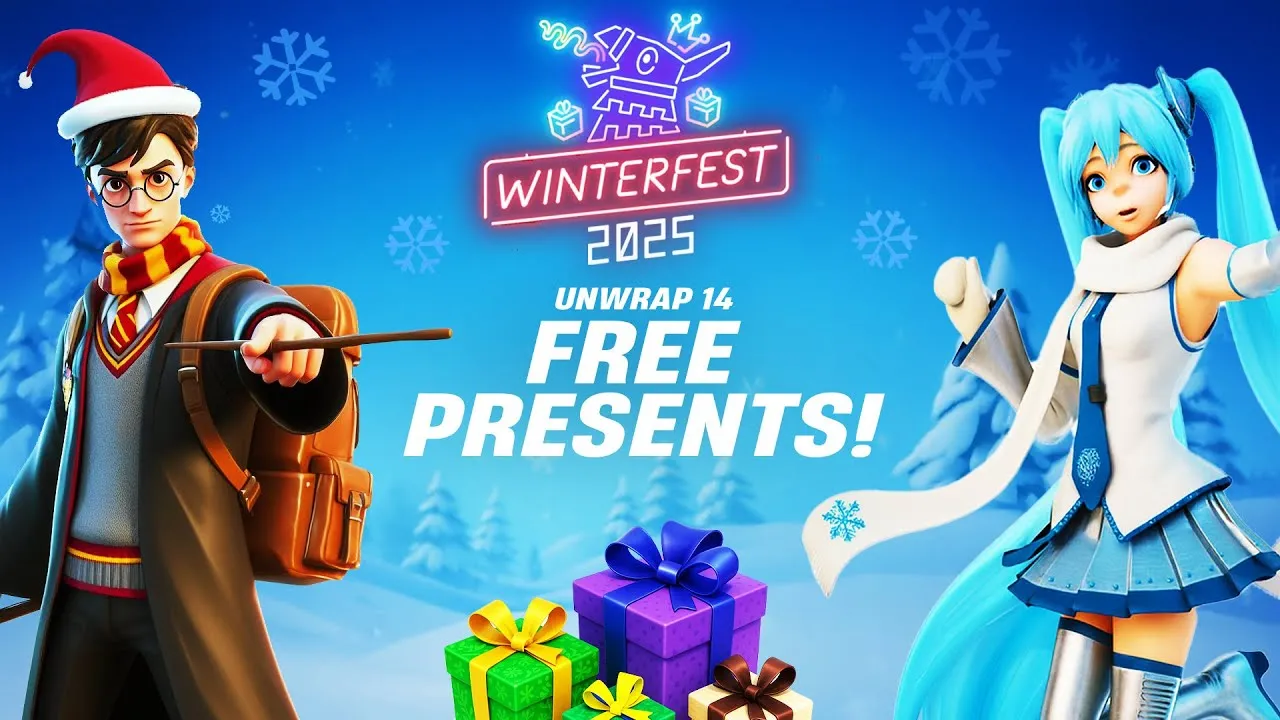 Fortnite Winterfest 2025 timing: What to expect from this year’s holiday event