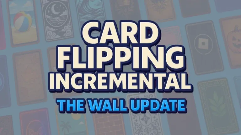 Card Flipping Incremental Codes (December 2025) — Latest working list