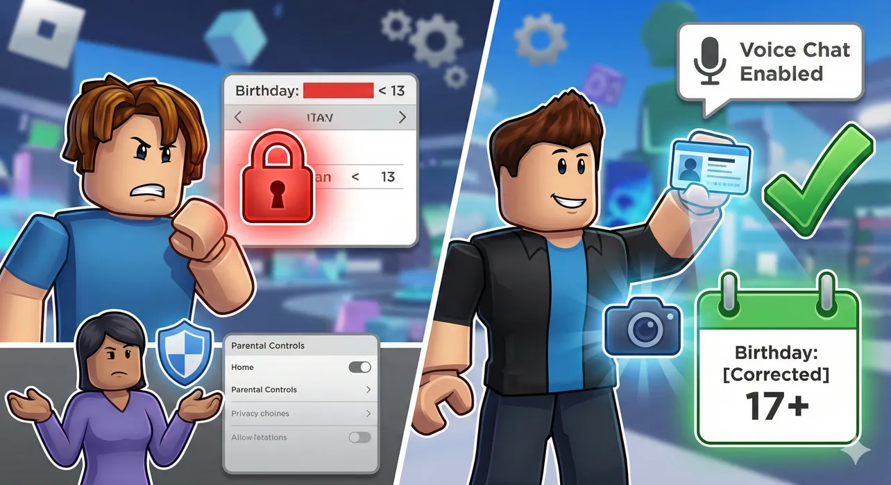 Changing Your Age on Roblox (And What To Do If It’s Wrong)