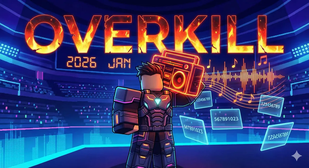 Overkill Roblox Music Codes (January 2026) — All Known IDs