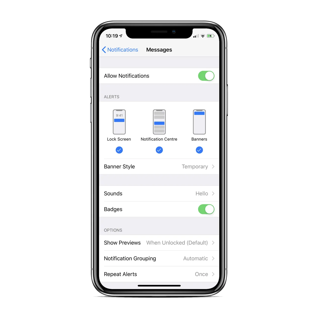 Not getting Text Message Notifications on iPhone running iOS 12? Here's a fix
