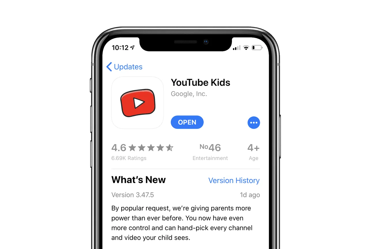 YouTube Kids app for iOS updated with even more tools for parents