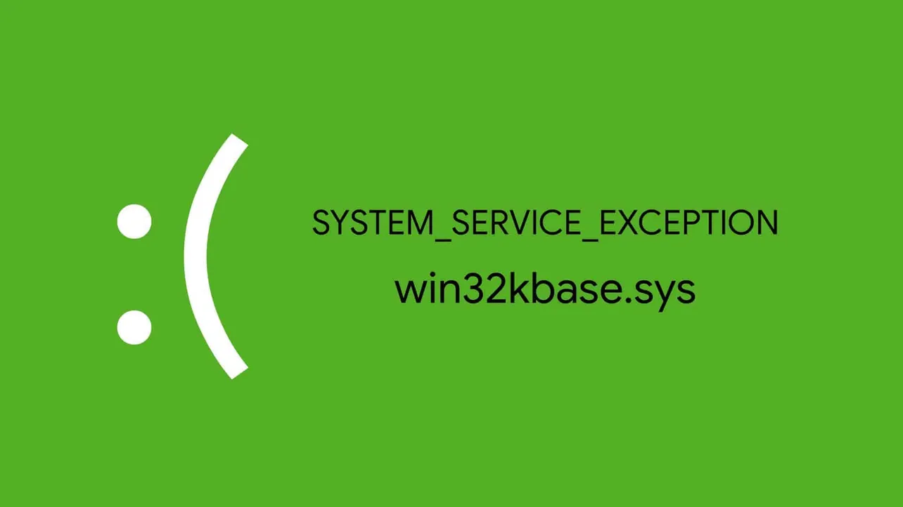 FIX: Green screen error in win32kbase.sys after installing Windows 10 Insider Build 18282 and 18290