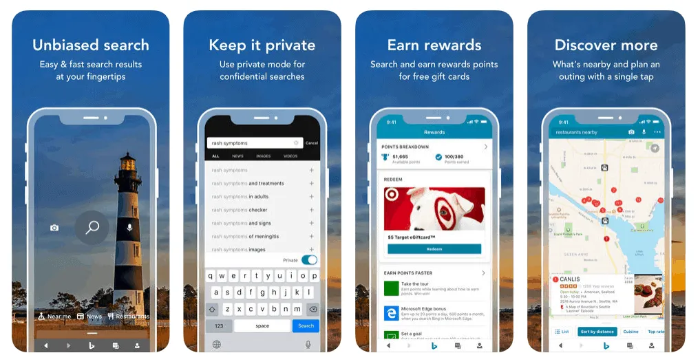 Bing Search app for iPhone gets support for AdBlock Plus, Siri Shortcuts, and more