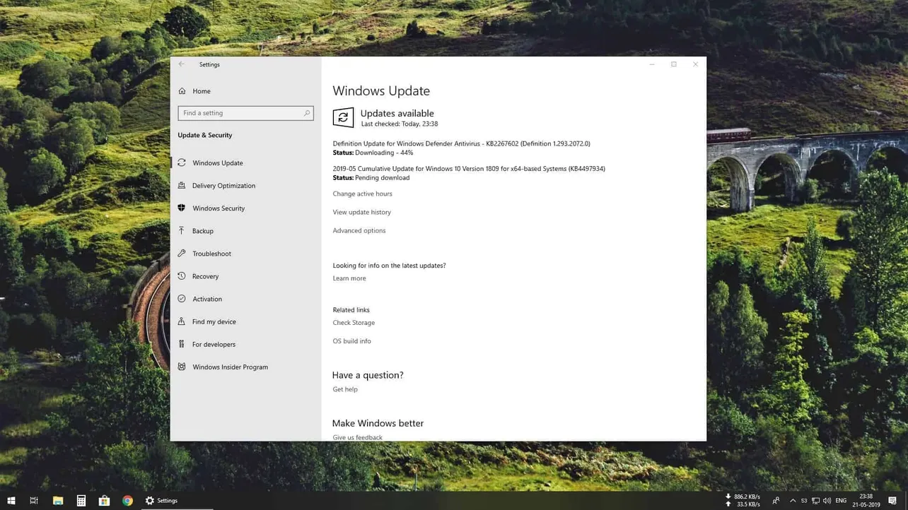 Download Windows 10 update KB4497934 and KB4499183