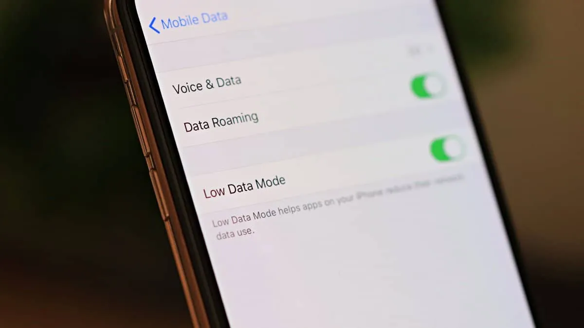 How to Enable "Low Data Mode" on iPhone for Mobile Data and WiFi