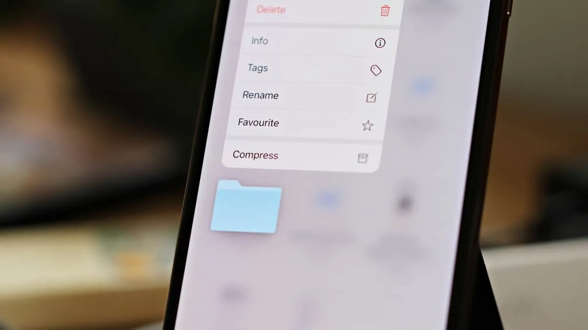 How to Zip and Unzip Files on iPhone without Installing an App