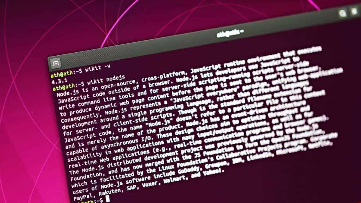 How to Get Wikipedia Article Summaries in Linux Command Line