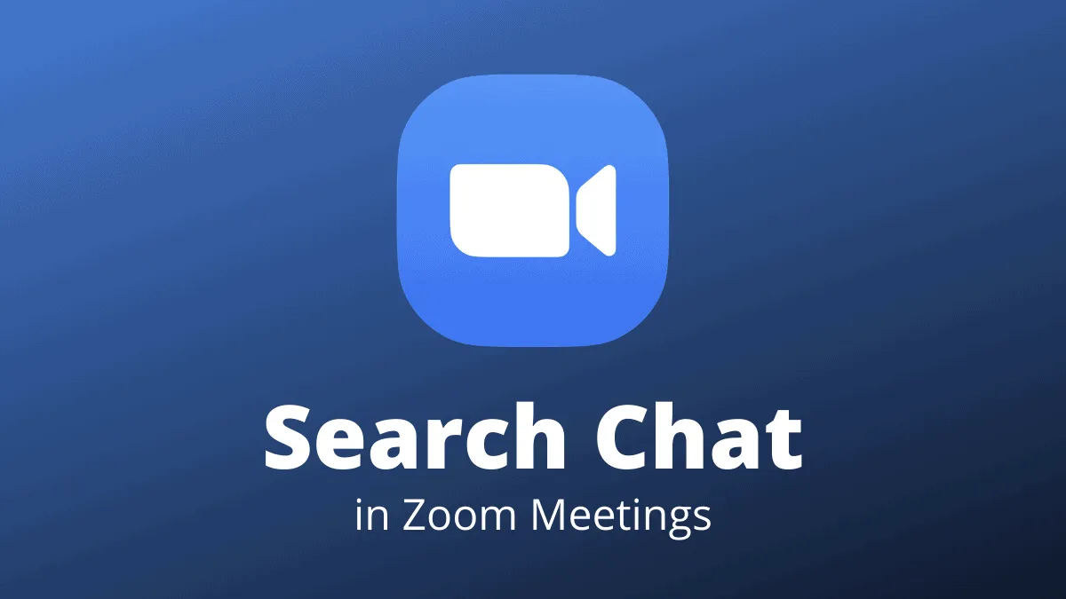 How to Search in Zoom Chat History