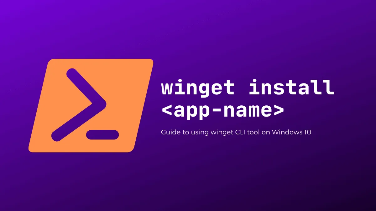 How to Use "winget" to Install Apps from Command Line on Windows 10